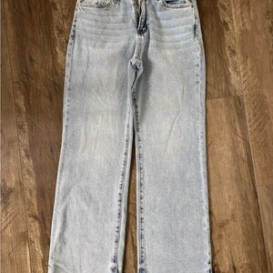 Vervet Jeans Women's Straight Leg Jeans - Light Blue size 28